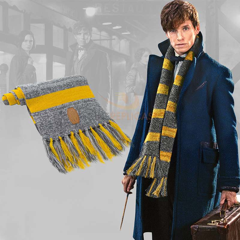 Hp Newt Scamander Scarf - Officiell Merchandise från Fantastiska Djur och Var Man Hittar Dem cinereplicas