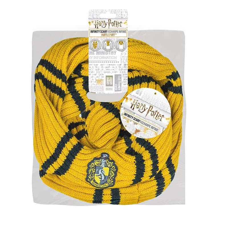 HP Hufflepuff Infinity Scarf – En perfekt accessoar för fans - Robotto