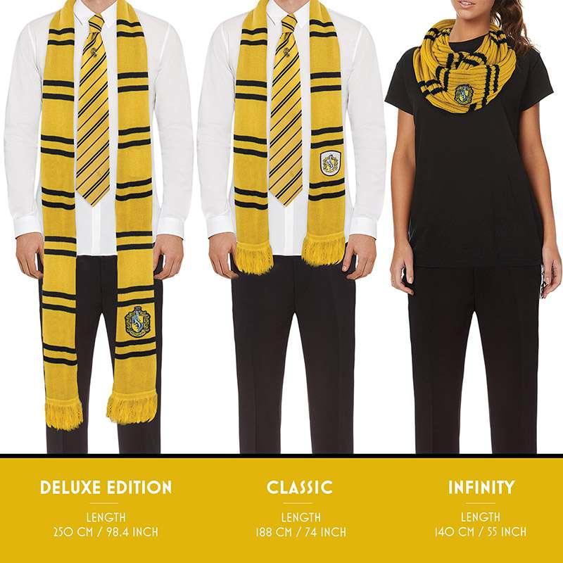 HP Hufflepuff Infinity Scarf – En perfekt accessoar för fans - Robotto