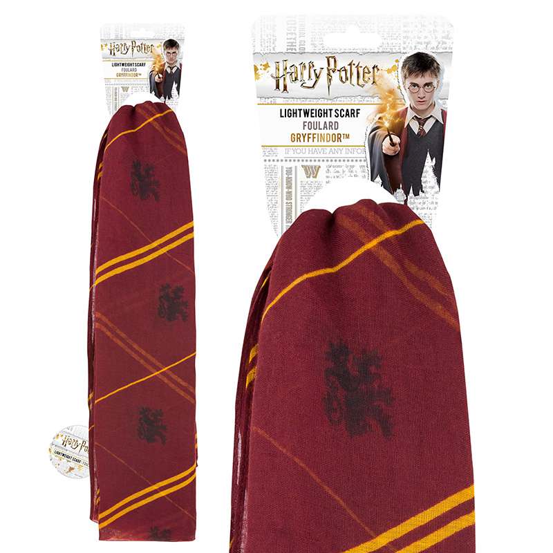 HP Gryffindor Voile Scarf - Elegant och Trendig cinereplicas