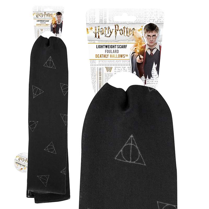 HP Deathly Hallows Voile Scarf - Eleganta och Magiska Accessoarer cinereplicas