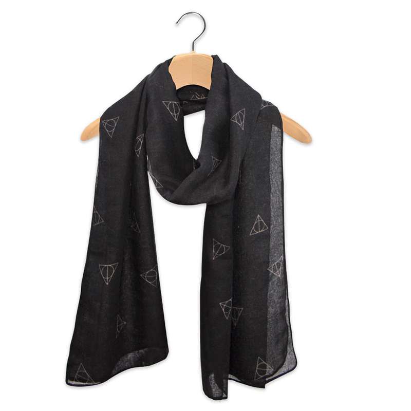 HP Deathly Hallows Voile Scarf - Eleganta och Magiska Accessoarer cinereplicas