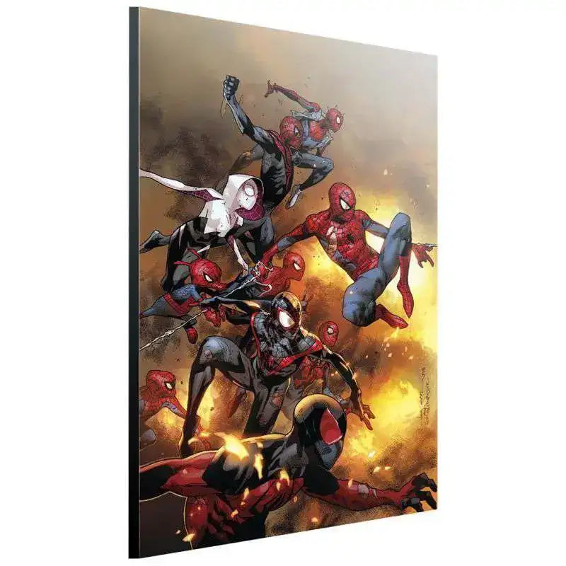 SPIDER-VERSE BY COIPEL WOOD PANEL (L)
