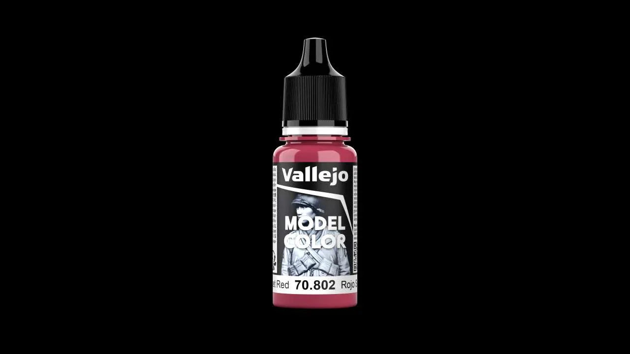 Model Color Sunset Red 70802 - Högkvalitativ Färg - Robotto