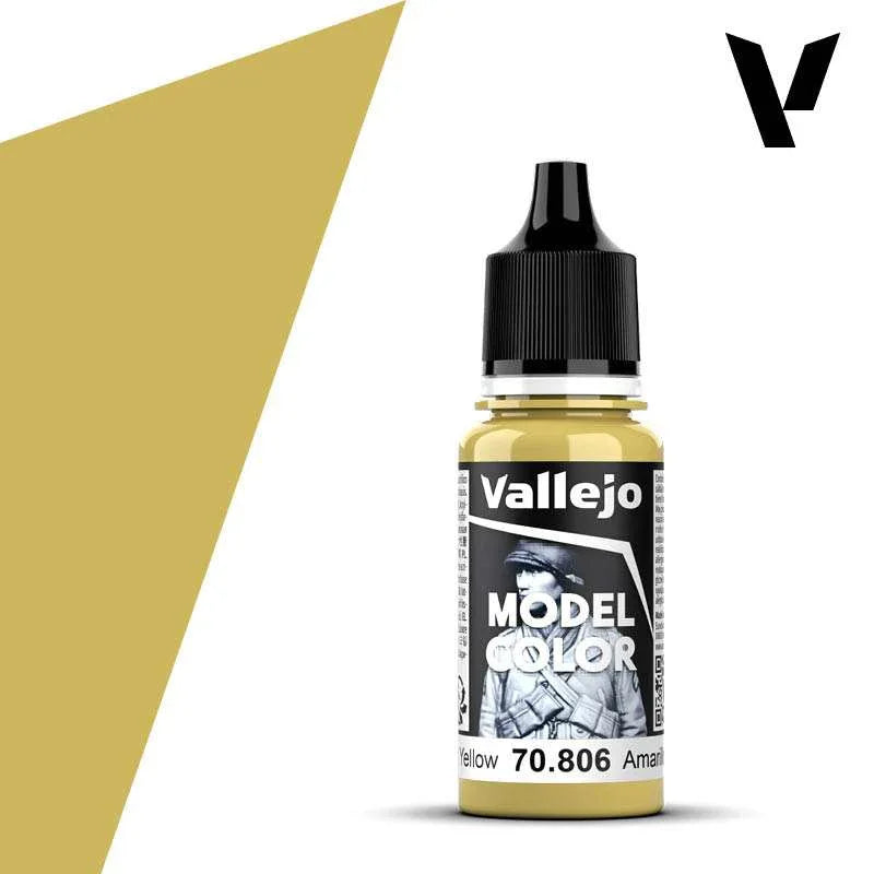 Model Color Tysk Gul 70806 - Högkvalitativ Akrylfärg - Robotto
