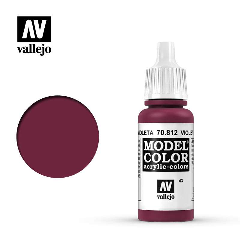 Model Color Violet Red 70812 - Högkvalitativ Färg vallejo