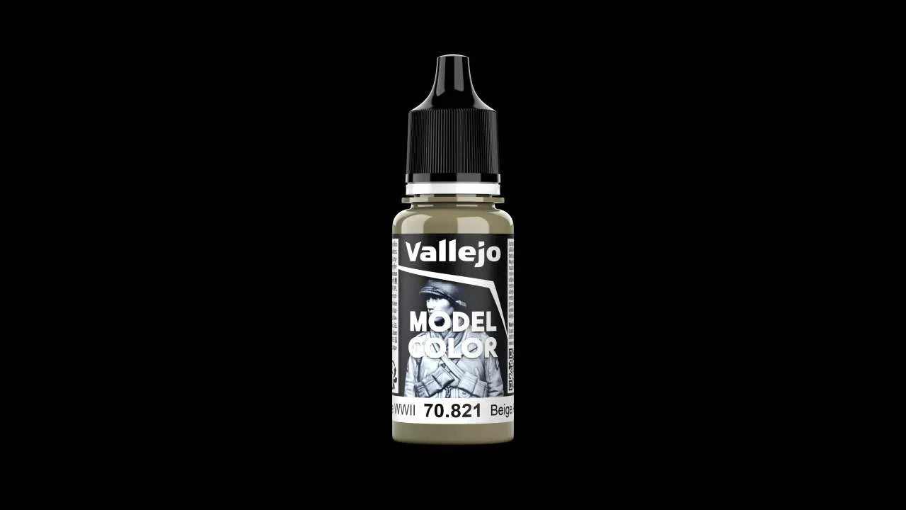 Model Color Tysk Kamouflage Beige WWII 70821 - Robotto