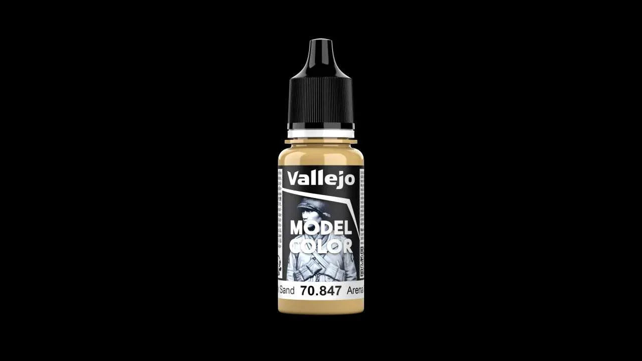 Modellfärg Mörk Sand 70847 - Professionell Kvalitet - Robotto