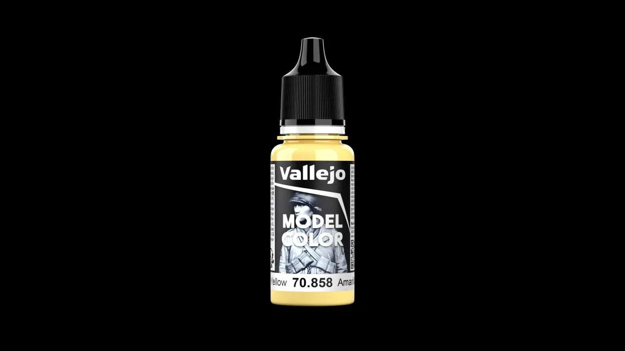 Model Color Ice Yellow 70858 - Akrylfärg för konstnärer - Robotto
