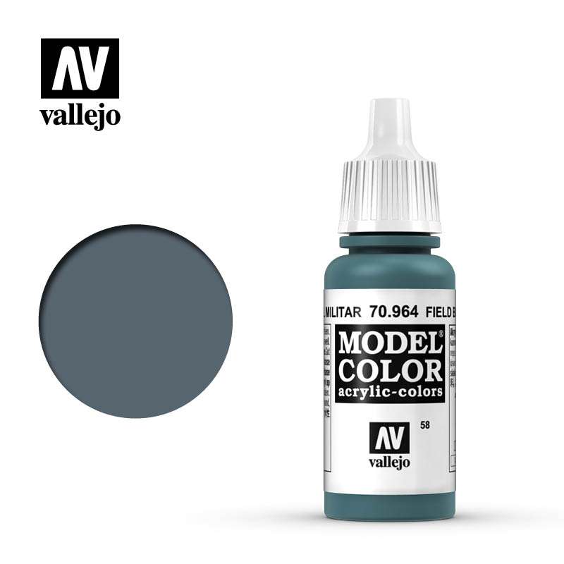 Model Color Färg Blå 70964 vallejo