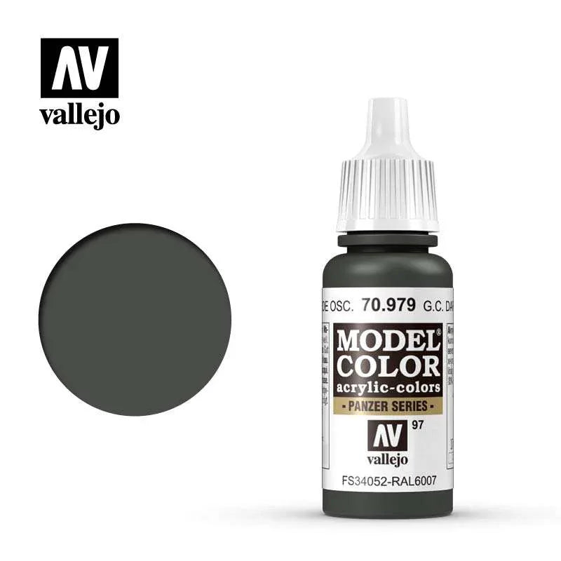 Model Color Tysk Kamouflage Mörkgrön 70979 - Robotto