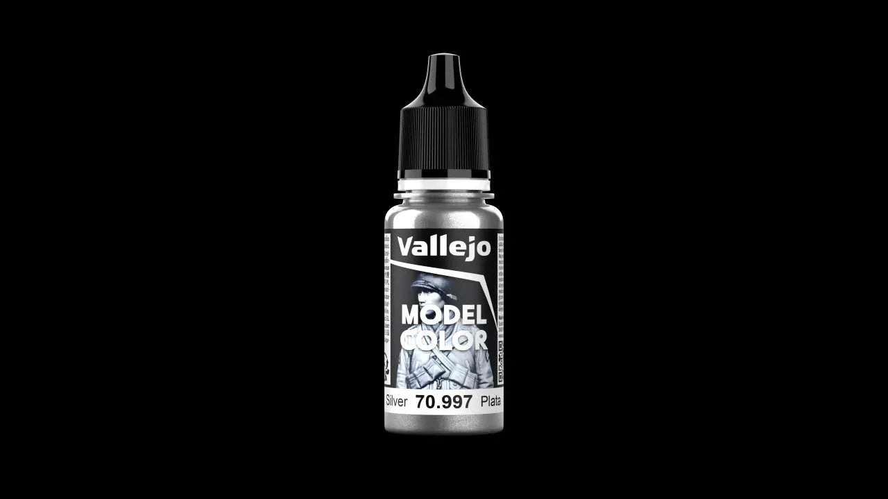 Modellfärg Silver 70997 - Högkvalitativ Färg för Modellbyggare - Robotto