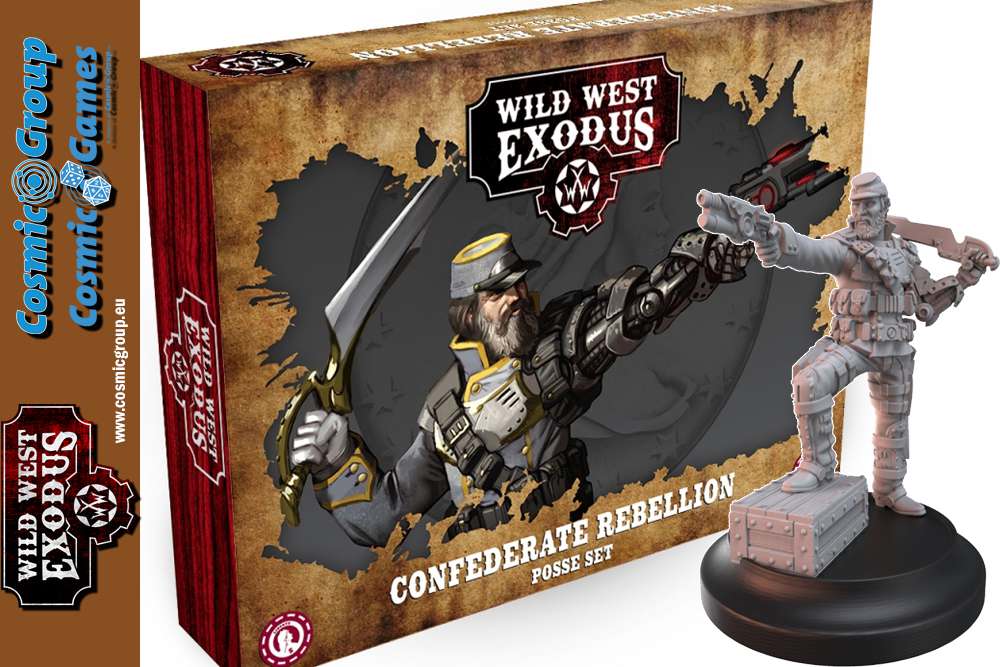 WWE Confederate Rebellion Posse Miniatures Set warcradle studio