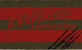 NIGHTMARE O/ELM STREET SCRATCHES DOORMAT