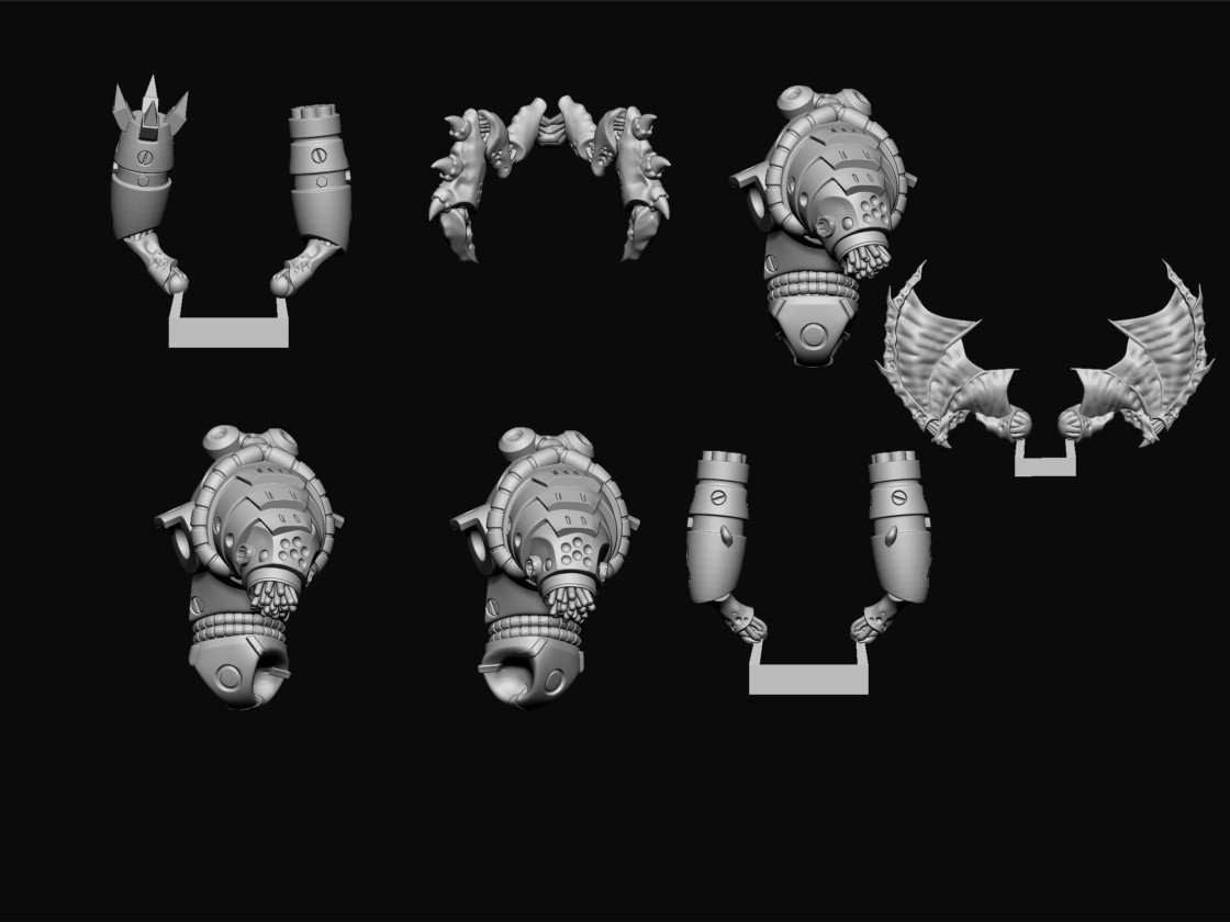 Achtung Cthulhu Mi-Go Miniatyrspel modiphius