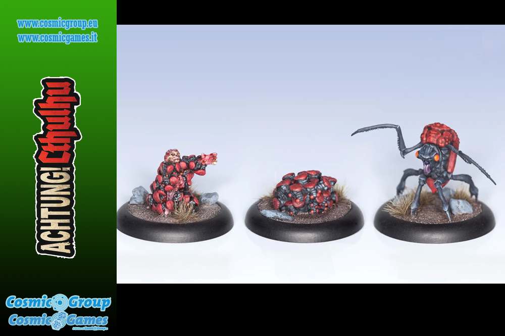 Achtung Cthulhu Bloodborn Miniatures - 28 mm Vit Metall modiphius