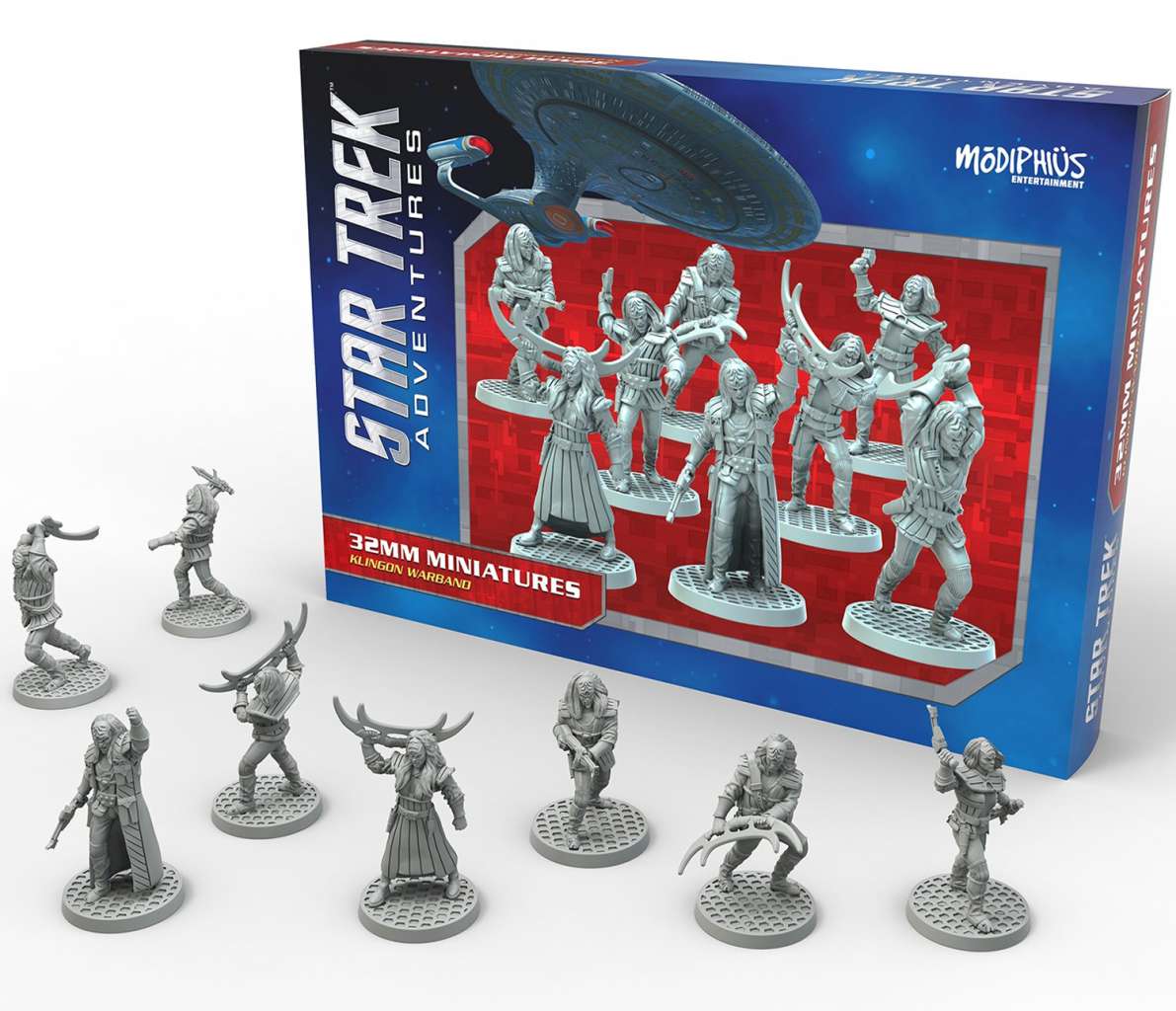 Star Trek TNG Klingons: Samling av Kläder och Tillbehör modiphius