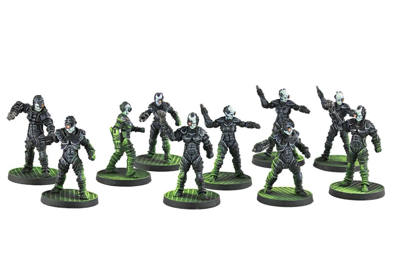 Star Trek TNG Borg Collective - Samlarfigur modiphius