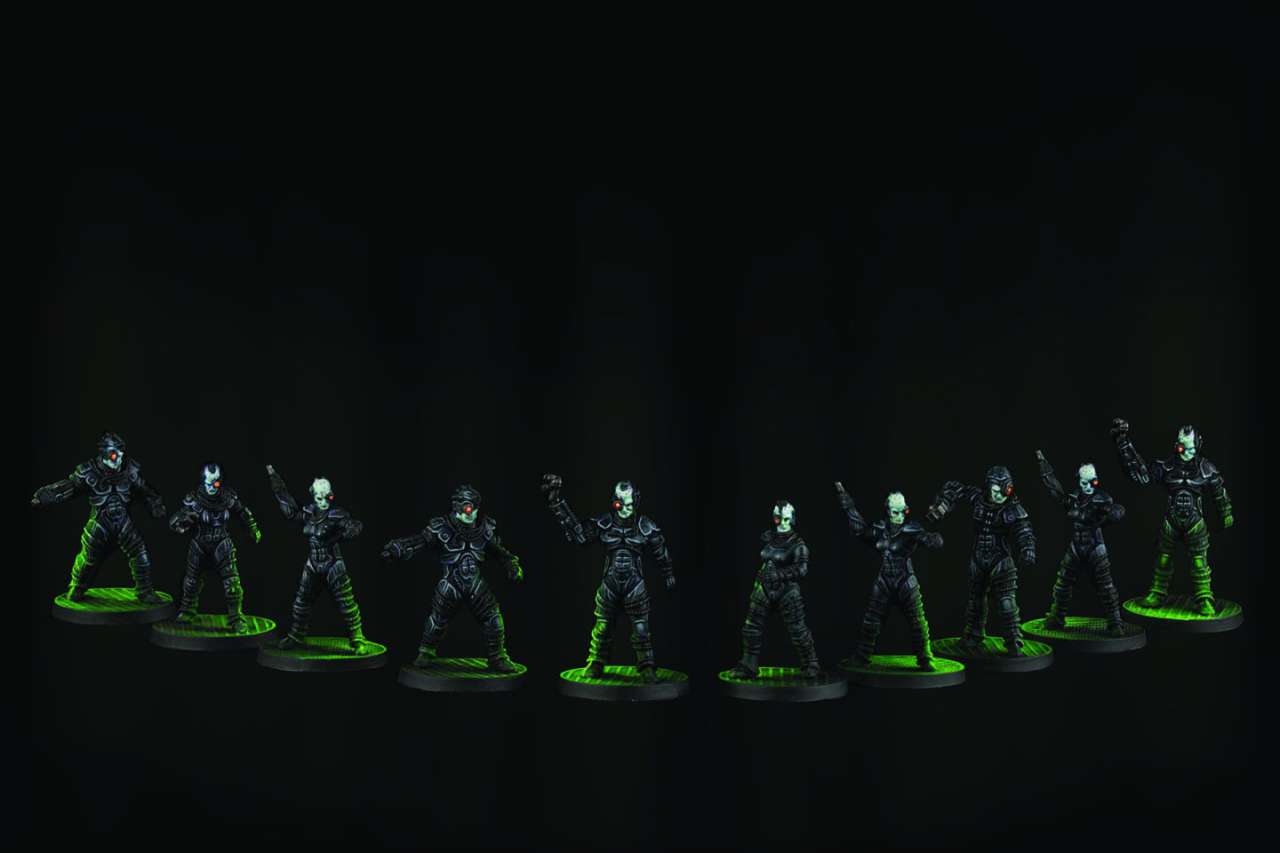 Star Trek TNG Borg Collective - Samlarfigur modiphius