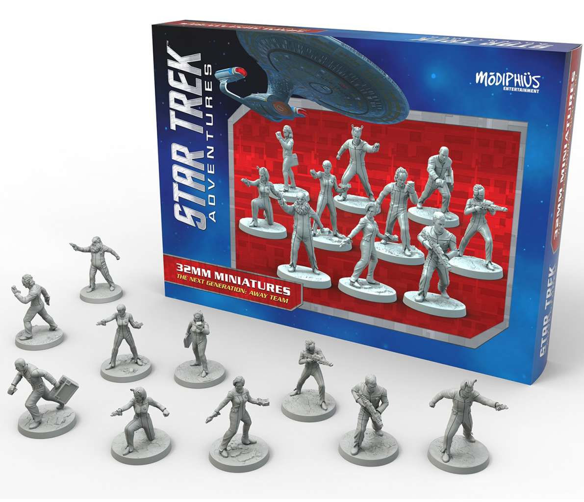 Star Trek TNG Away Team - Samlarobjekt och Merchandise modiphius