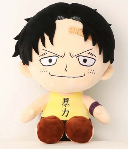 One Piece Ace 25 cm Plush – Mjuk och Kramgo Figurin sakami merchandise