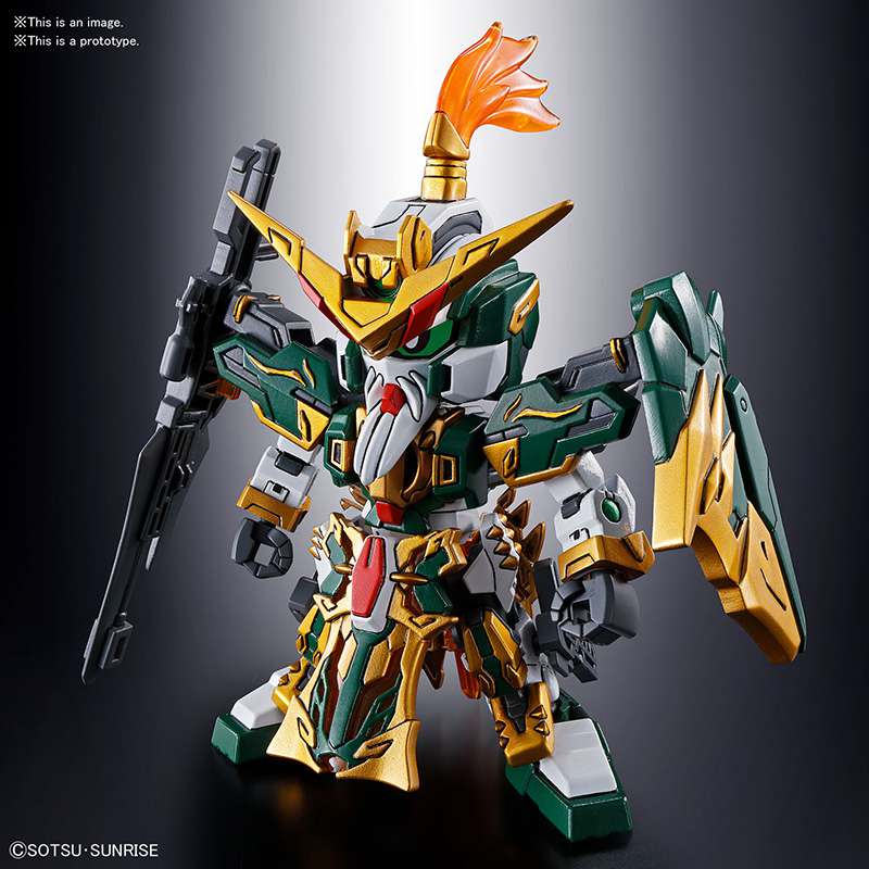 SD Sangoku Sokets Gundam Dynames Huang Figur bandai model kit gunpla