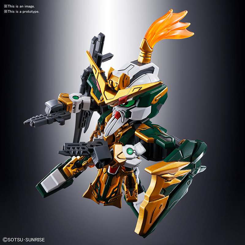 SD Sangoku Sokets Gundam Dynames Huang Figur bandai model kit gunpla