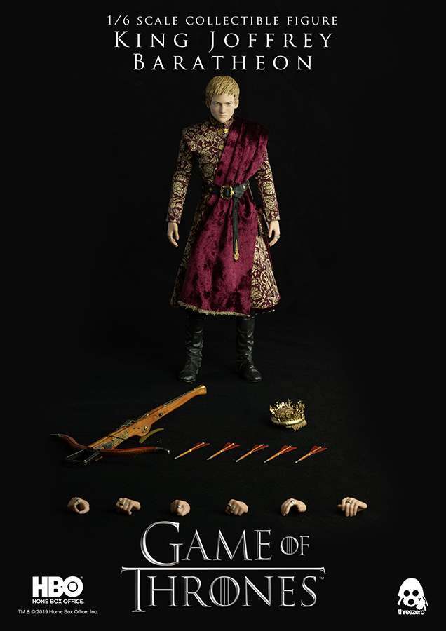 King Joffrey Baratheon 1/6 Action Figure threea toys/threezero