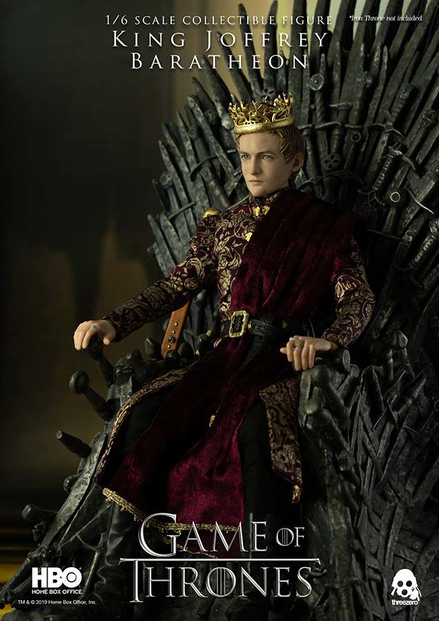 King Joffrey Baratheon 1/6 Action Figure threea toys/threezero