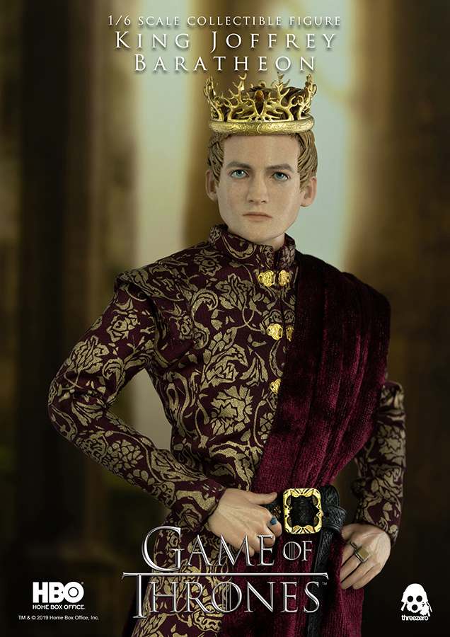 King Joffrey Baratheon 1/6 Action Figure threea toys/threezero