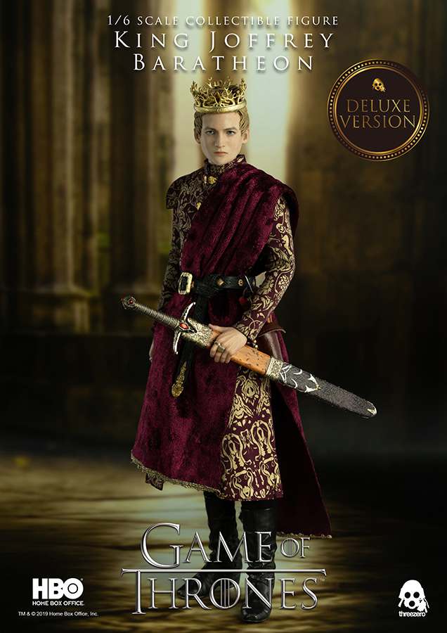 King Joffrey Baratheon 1/6 Deluxe Action Figure threea toys/threezero