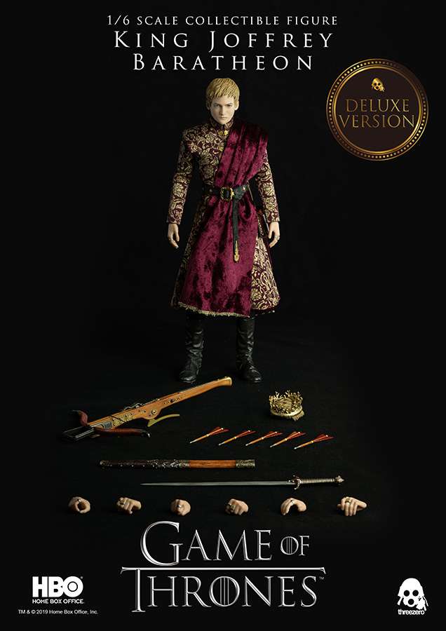 King Joffrey Baratheon 1/6 Deluxe Action Figure threea toys/threezero