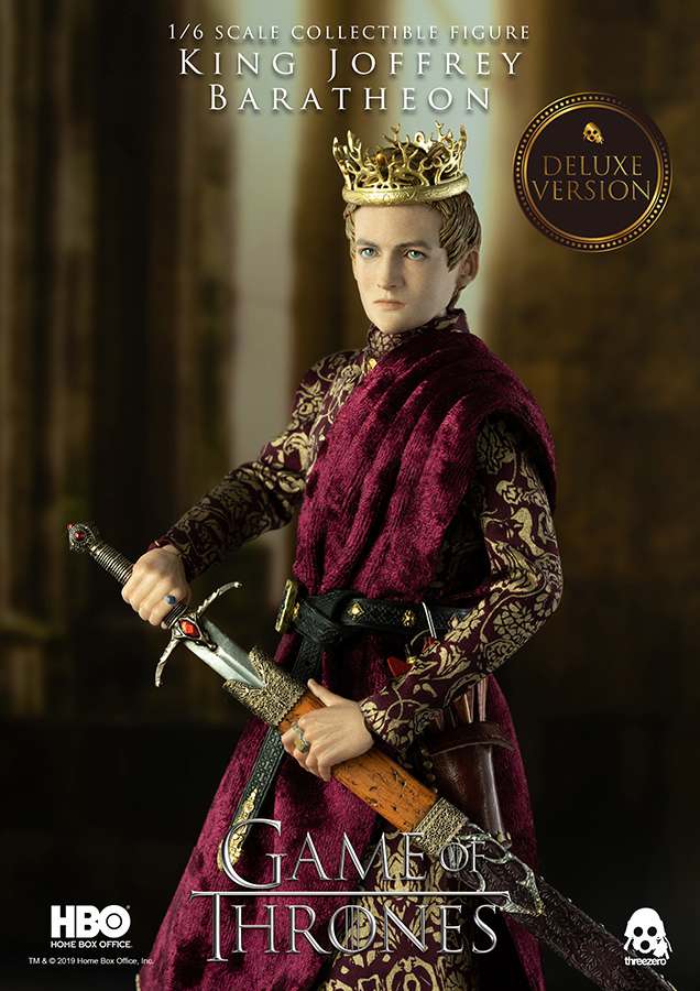 King Joffrey Baratheon 1/6 Deluxe Action Figure threea toys/threezero