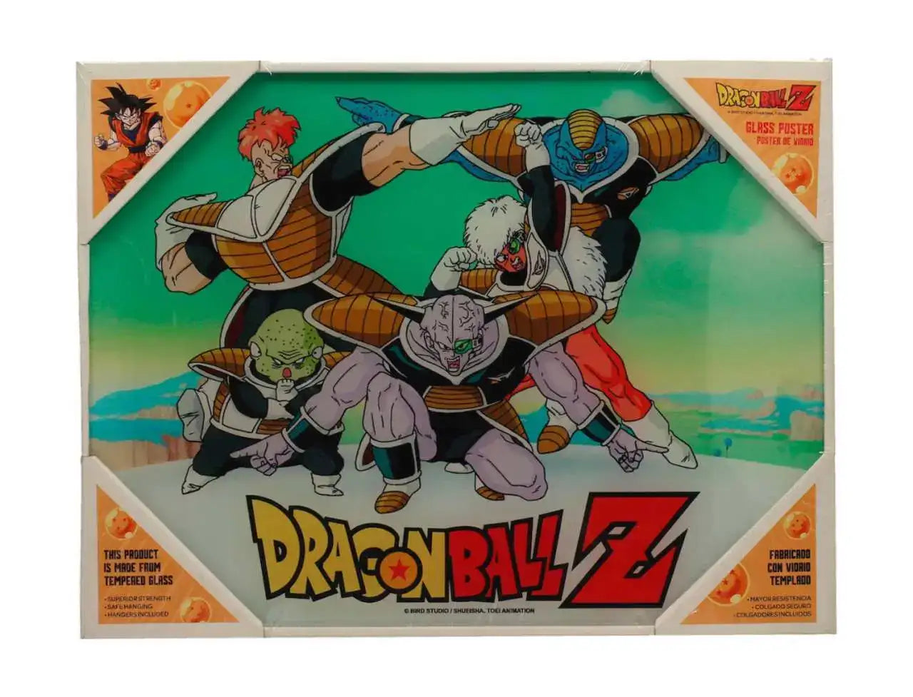 DRAGON BALL Z SPECIAL FORCES GLASS POSTE
