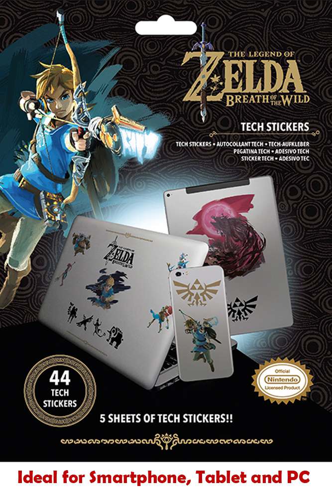 Legend of Zelda Tekniska Klistermärken pyramid international