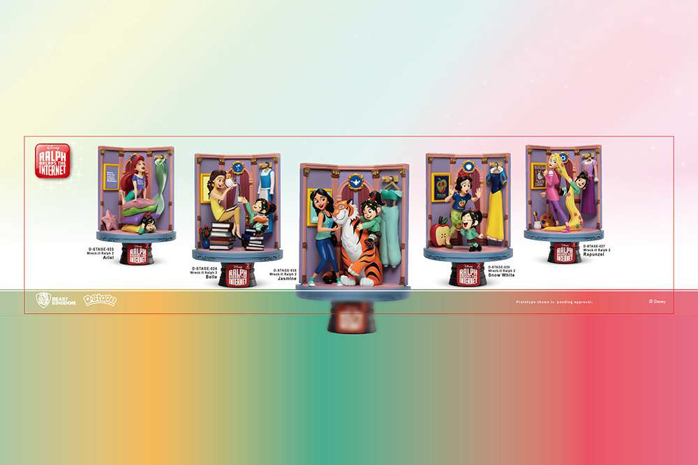 D-stage Wreck It Ralph 2 Jasmine Figur beast kingdom