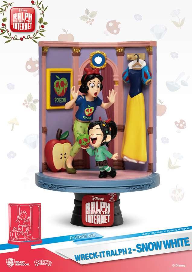 D-stage Wreck It Ralph 2 Snövit Figur - Robotto