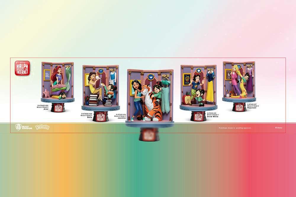 D-stage Wreck It Ralph 2 Snövit Figur - Robotto