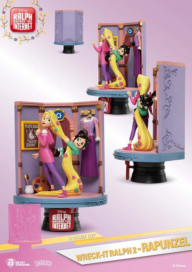 D-stage Wreck It Ralph 2 Rapunzel Figur - Robotto