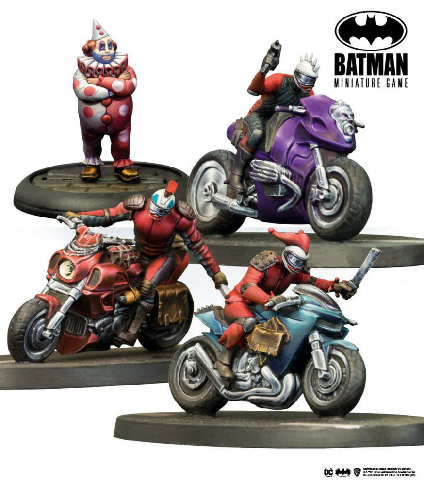 Bmg Archie & Joker Bikers Miniaturer knight models