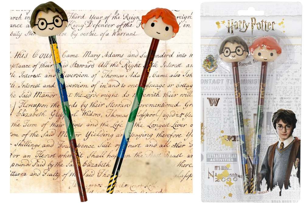 Harry Potter 3D Blyertspennsviskar (2 stycken) bs studio
