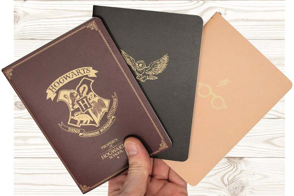 Harry Potter A6 Anteckningsblocks 3pk bs studio