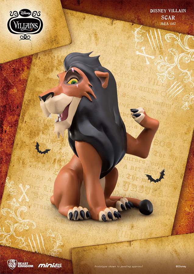 Mini Disney-skurk Scar beast kingdom