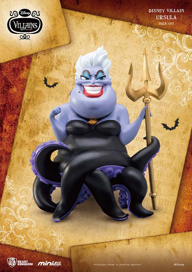 Mini Disney Skurk Ursula - Samlarfigur och Lekset beast kingdom