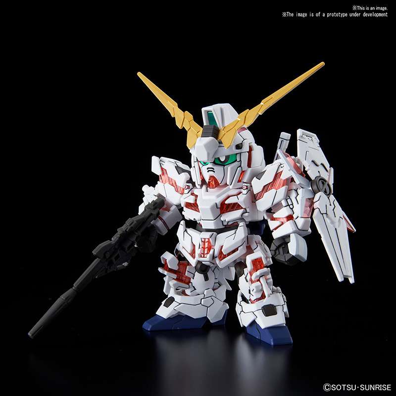 SD Cross Silhouette Gundam Unicorn Destr bandai model kit gunpla