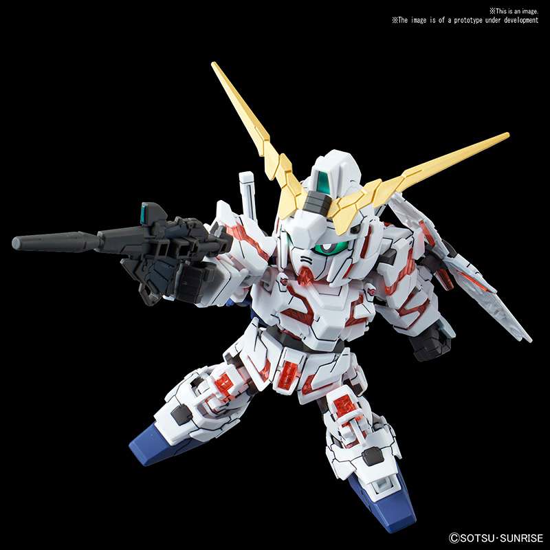 SD Cross Silhouette Gundam Unicorn Destr bandai model kit gunpla