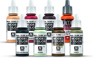 Hellboy Målarset med Figur vallejo