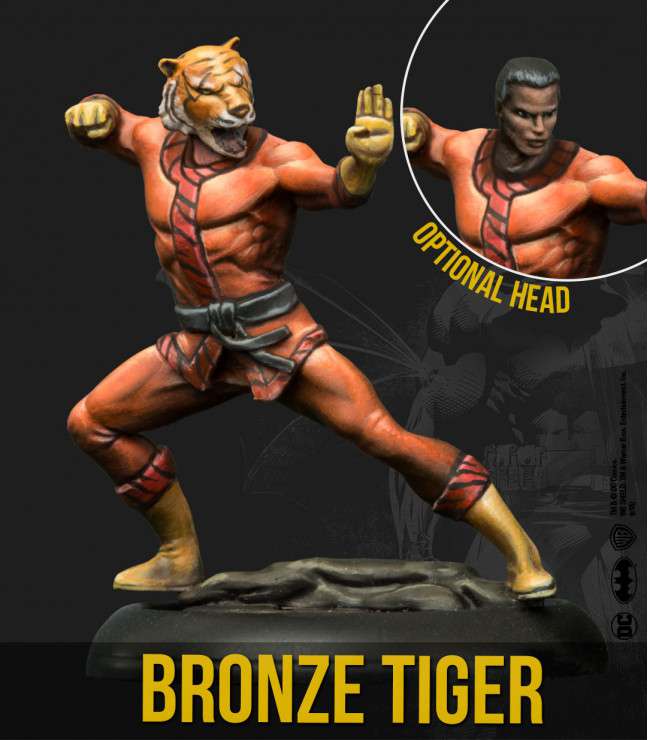 BMG Bronze Tiger Miniature Set knight models