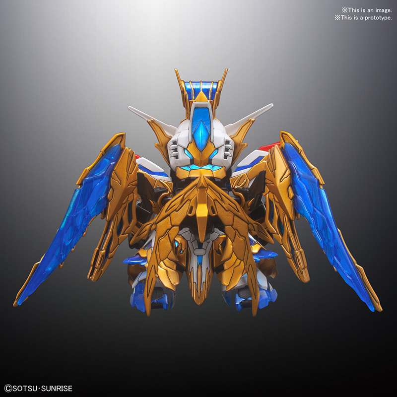 Sd Sangoku Sokets Zhuge Liang Freedom G - Samlarfigur bandai model kit gunpla