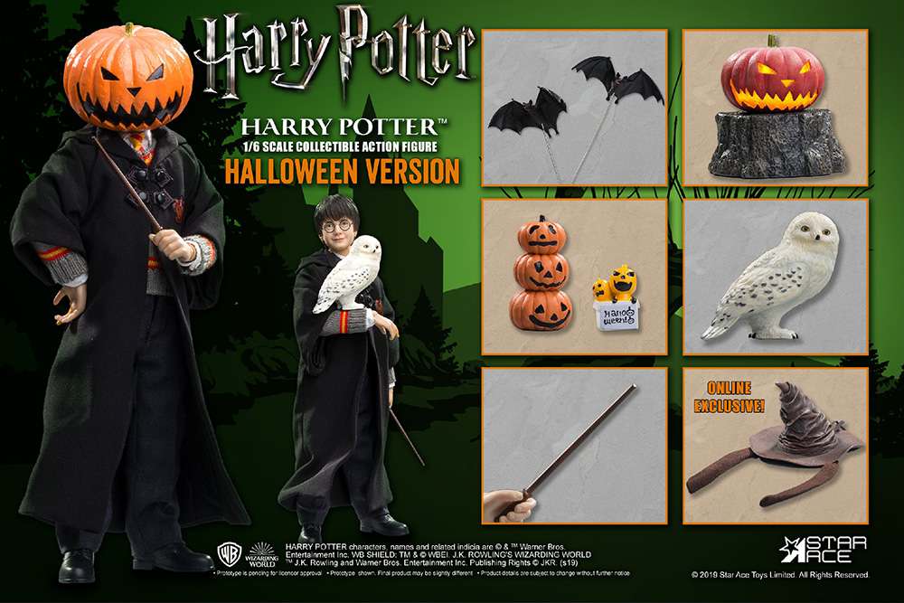 Harry Potter Halloween 12-tums Samlarfigur star ace